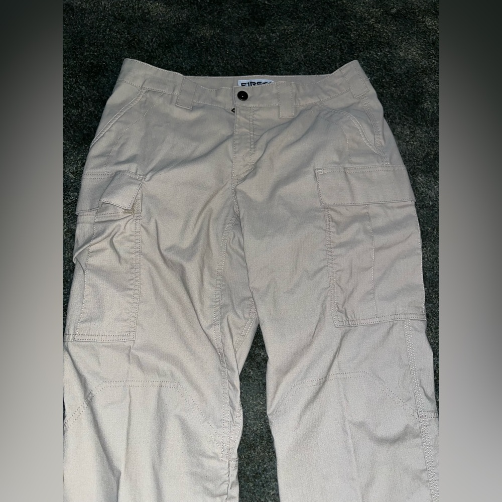 First Tactical Cargo Pants Khaki US 12/REG Women’s - Picture 2 of 5